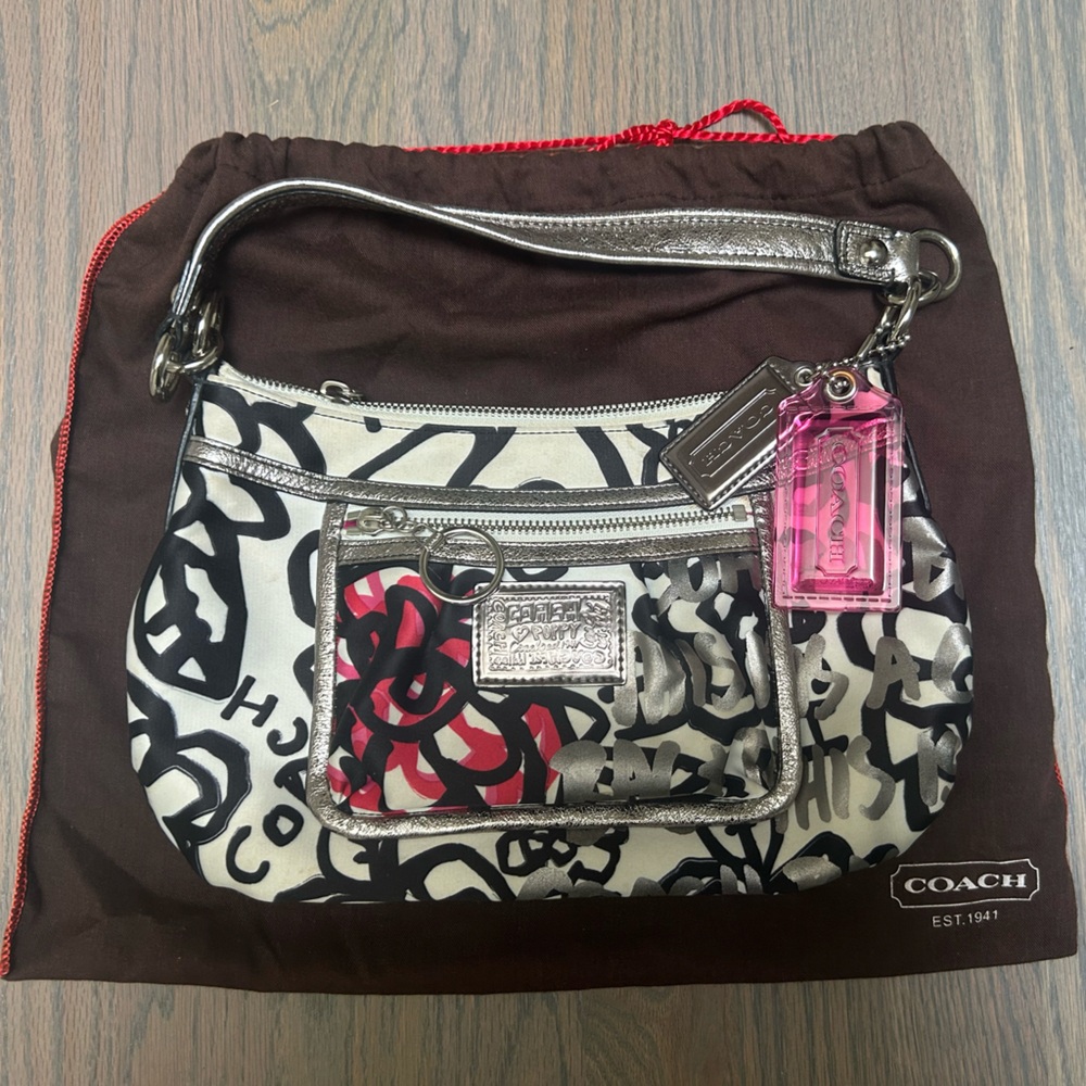 Vintage Coach Limited Edition Bag, Poppy Series